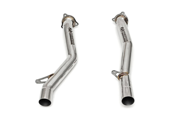 Fabspeed Secondary Bypass Pipes 2015-18 Porsche Cayenne S/GTS 958.2