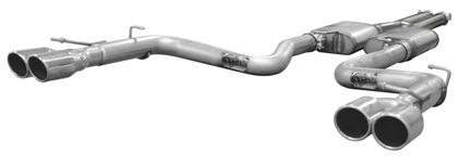 aFe MachForce Axle-Back Exhaust System 2008-13 BMW 135i