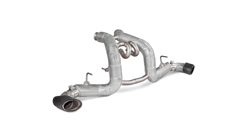 Akrapovic 2016-17 McLaren 540C/570S Slip-On Line Titanium Exhaust with Carbon Tips
