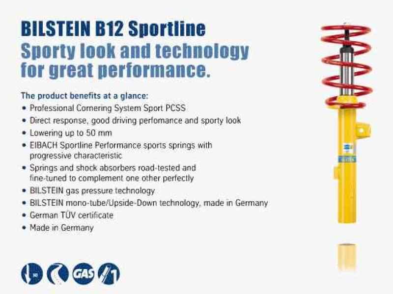 Bilstein 2000 Volkswagen Golf Base Front and Rear Suspension Kit - MGC Suspensions
