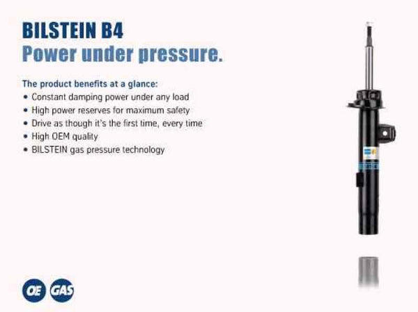 Bilstein B4 00-06 Audi TT Quattro Rear Twintube Shock Absorber - MGC Suspensions